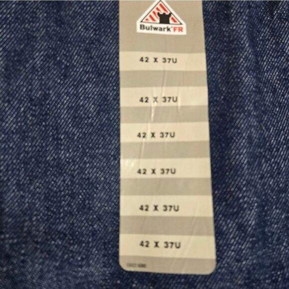 Nwt Bulwark FR Flame Resistant jeans pants men's 42 short hemmed 28.5" relaxed - Picture 13 of 13